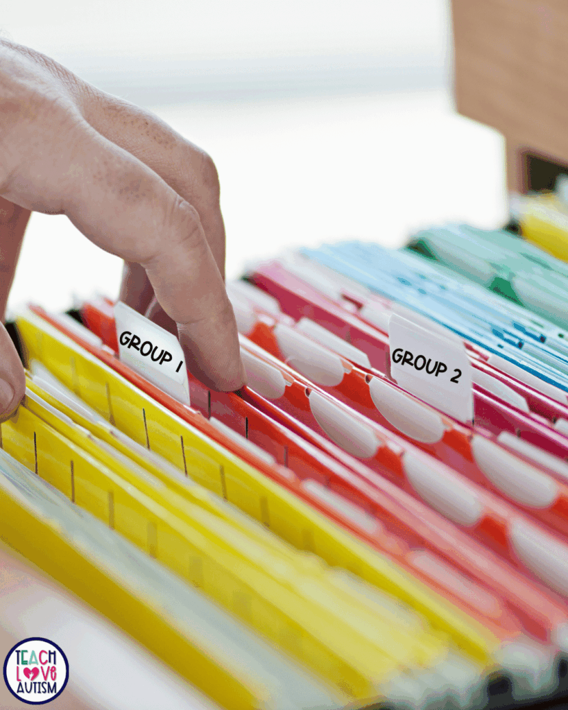 File folders may seem simple, but they can become one of the most versatile tools in your prep materials. 