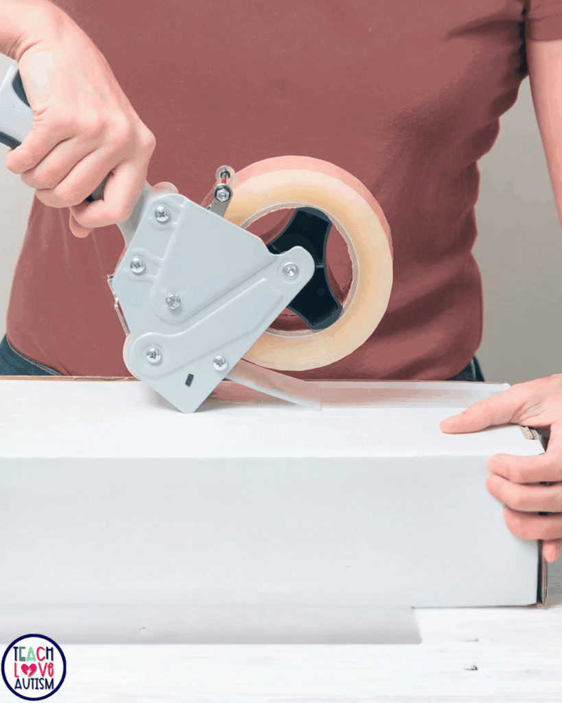 Durable table allows teachers to make quick fixes before small problems become larger frustrations.