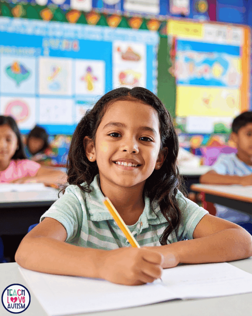 For our students working on handwriting and fine motor skills, my paraprofessionals supported activities using programs like Handwriting Without Tears, along with other structured handwriting practice.