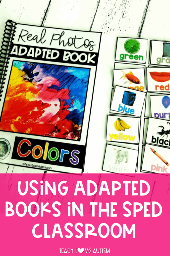 Love the ideas in this post and want to come back to them? Be sure to pin this post so you can revisit it anytime you’re looking for new ways to use adapted books in your special education classroom! You’ll also have a quick link when you’re ready to explore the Teach Love Resource Membership and start building your own collection of resources that are ready to be used.