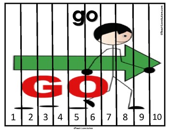 Core Vocabulary Puzzles & Tasks: GO - Image 4