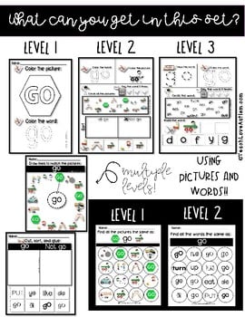 Core Vocabulary Worksheets: I - Image 2
