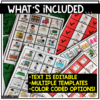 Editable Visual Schedule for Special Education & Autism | Daily Routine ...
