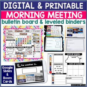 Morning Meeting | Calendar Time | Circle Time | Bundle for Special Education