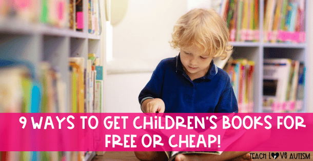 9 Ways to Get Children's Books for Free or Cheap!