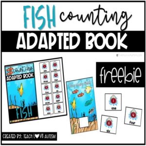 Fish Counting Adapted Book