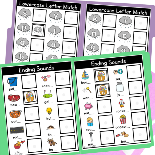 April Reading File Folders - Image 5