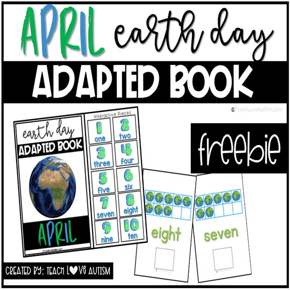 Earth Day Adapted Book