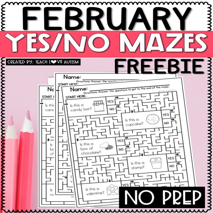 yes/no mazes  fun in the classroom