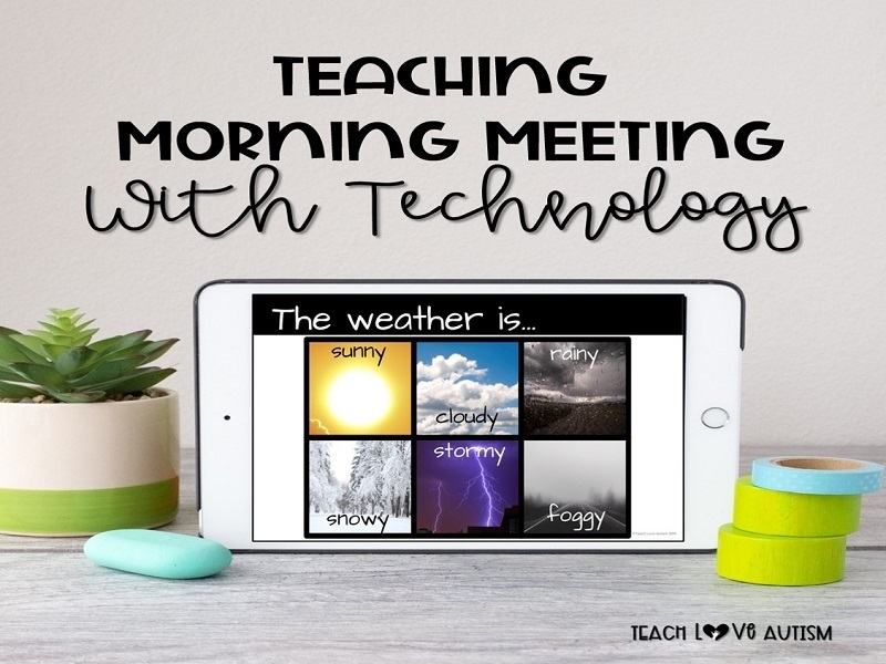 Teaching Morning Meeting with Technology