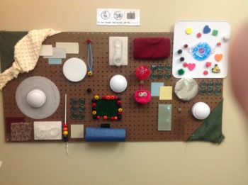 Autism Sensory Room Fidget Board