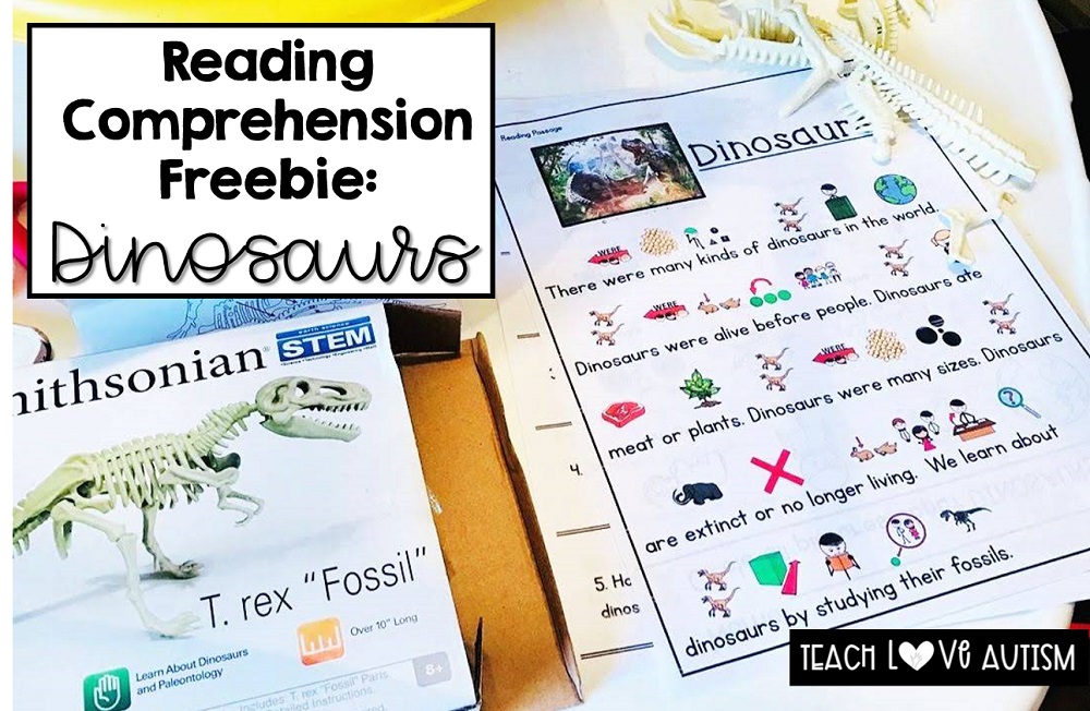 dinosaur reading comprehension