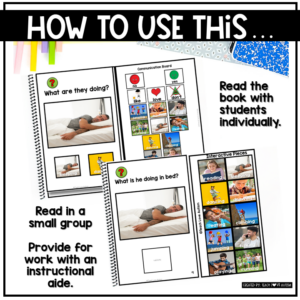 WH Question Adapted Books Set 2 | WH Question Speech Therapy Activities ...
