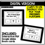 Punctuation | Grammar | Reading Printable Task Cards | Boom Cards ...