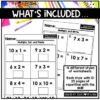 Math Facts Fluency Worksheets Addition Subtraction Multiplication ...