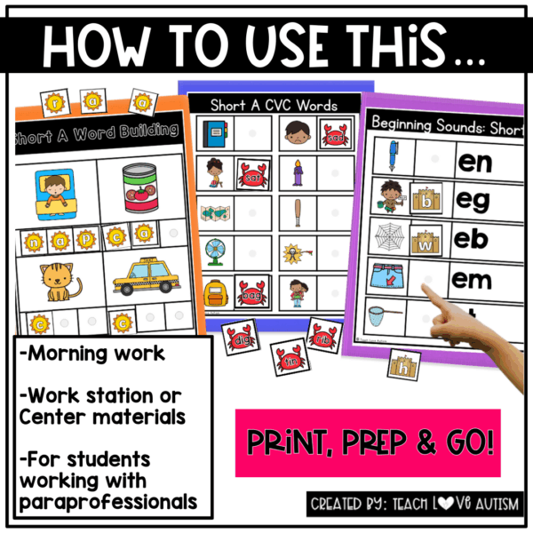 Summer CVC File Folders