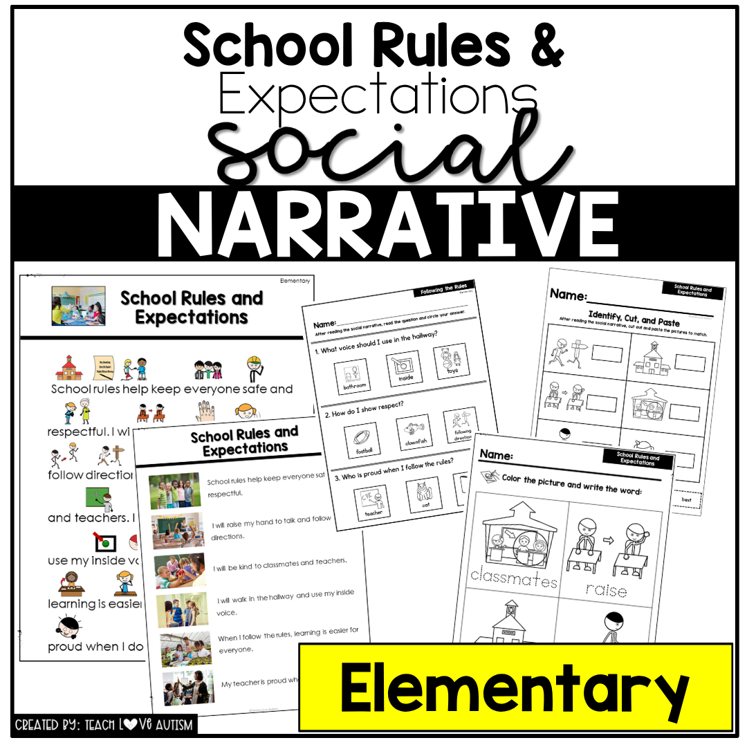 School Rules and Expectations -Elementary