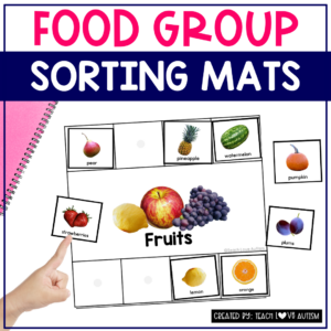 Food Group sorting mats