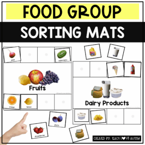 Food Group Sorting Mats