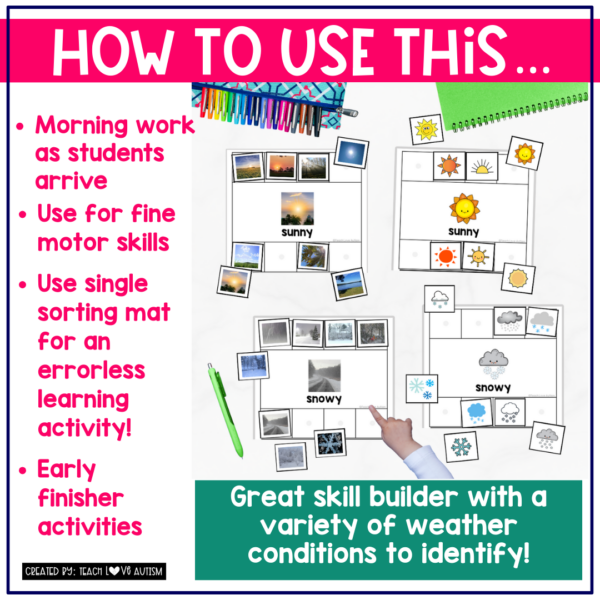 Weather Sorting Mats
