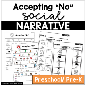Accepting No -Preschool / Pre-K