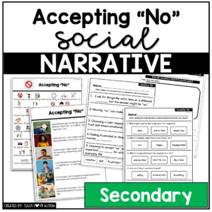 Accepting No -Secondary