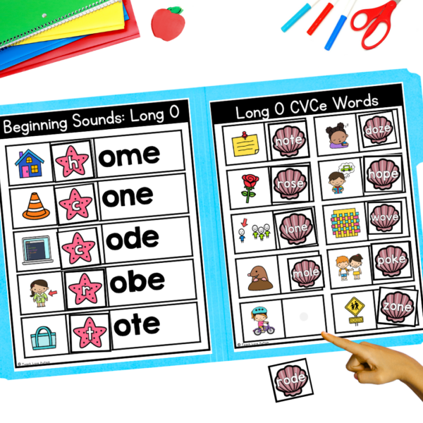 Summer CVCe File Folders
