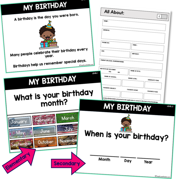 All About Me Digital Activity and Worksheets | Google Slides Presentation and Activities for Back to School - Image 6