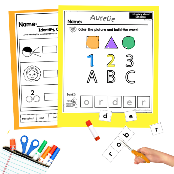 Visual Schedule Social Narrative Bundle | Pre-K, Elementary & Secondary + 5-Day Implementation Guide - Image 5