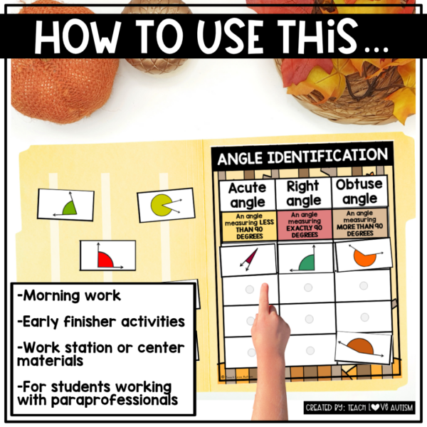 September Math File Folders 2nd to 4th grade