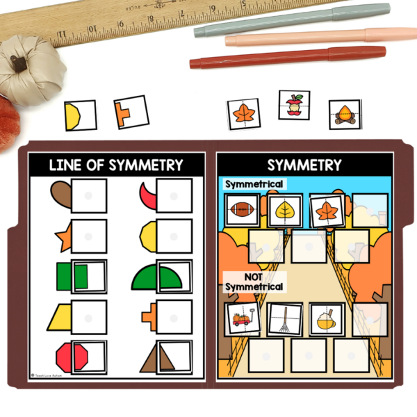 September Math File Folders 2nd to 4th grade