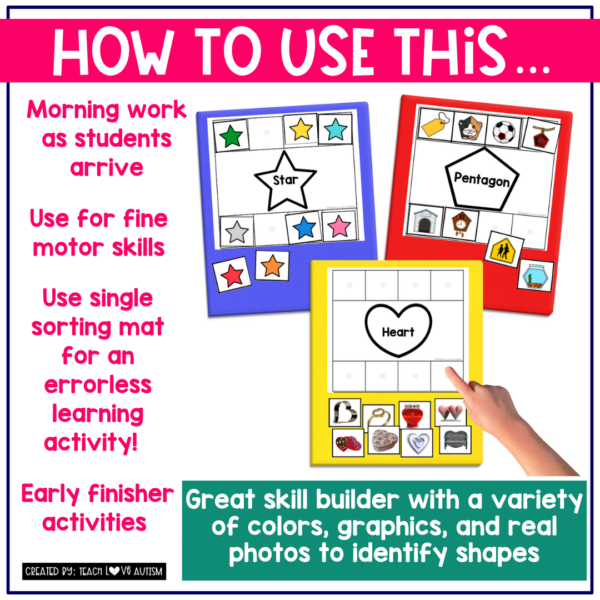 Shapes Sorting Mats