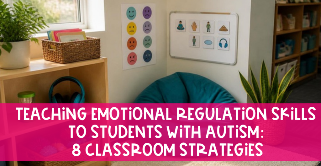 Teaching emotional regulation skills to students with autism